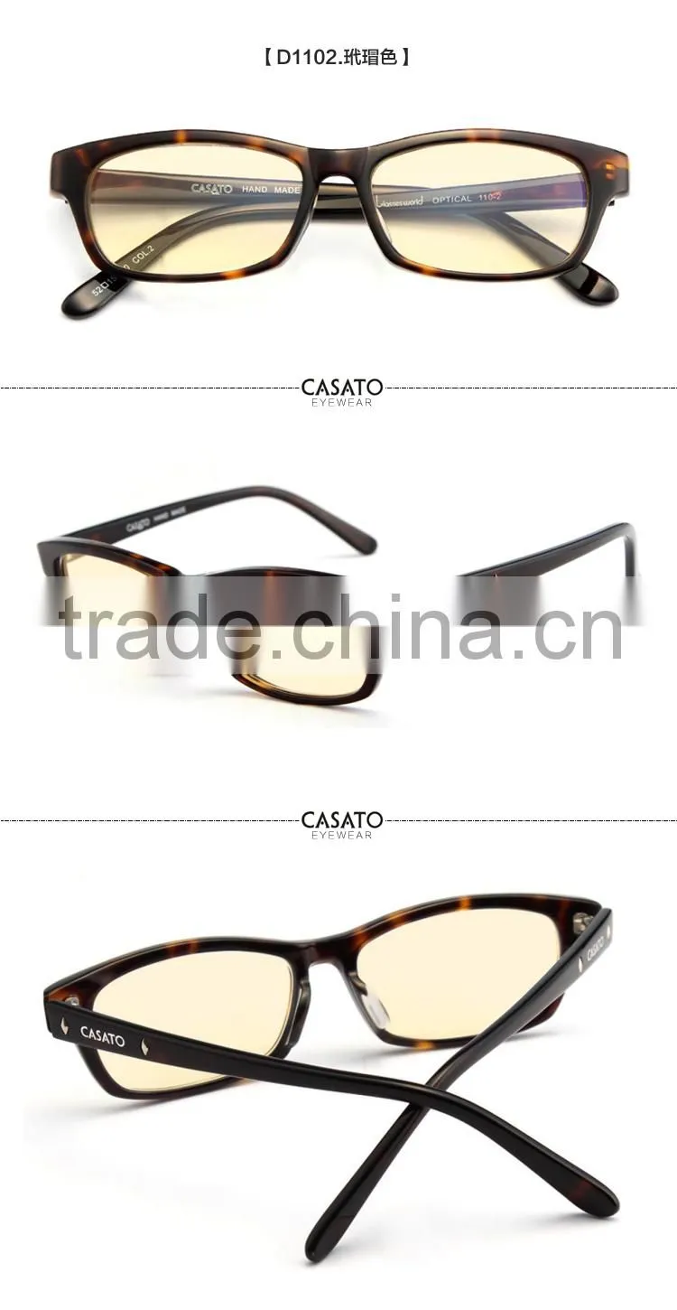 CASATO Anti Blue Light Computer Glasses With Acetate Glasses Frame