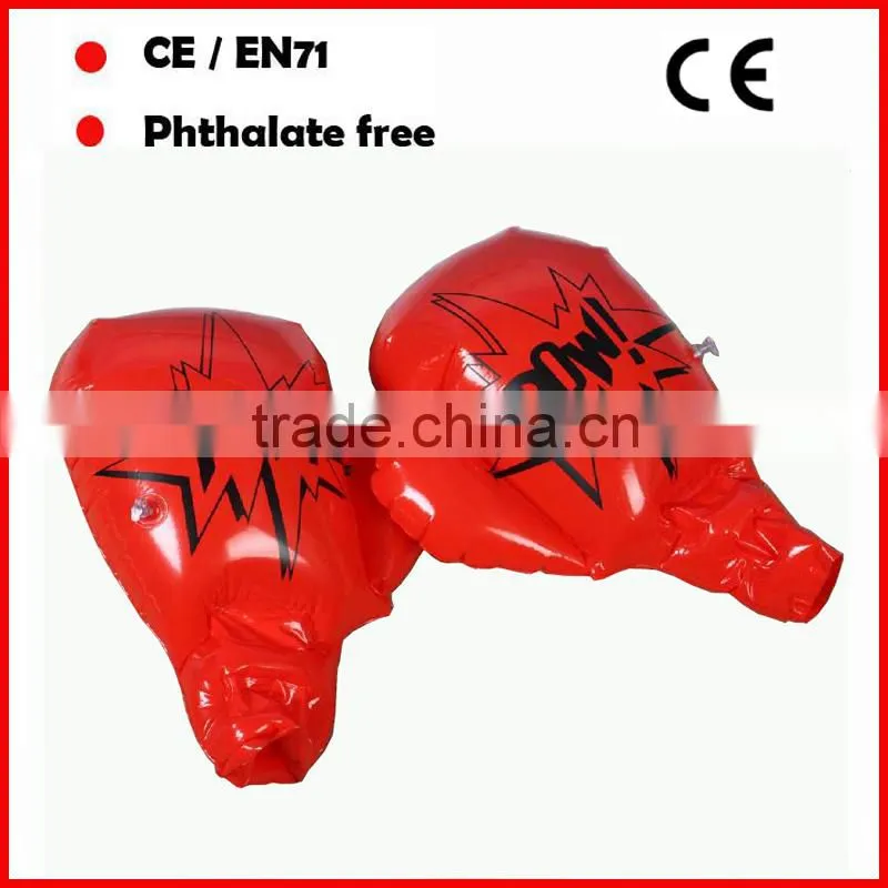Black PVC inflatable hand