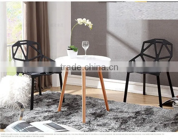 morden design white plastic chair one plastic chair one HYH-9128