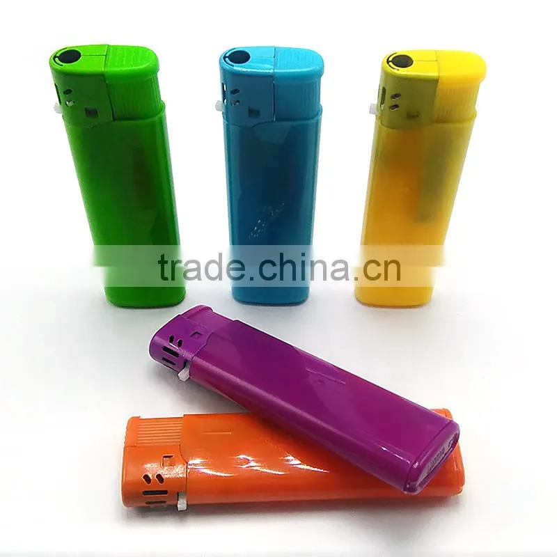 Fashion 2016 new design plastic cigarette lighter