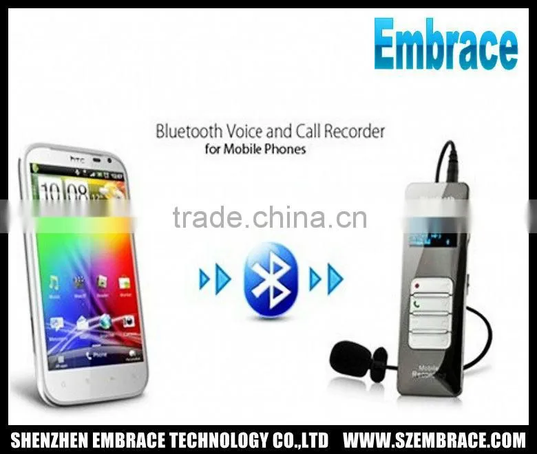 the world's frist bluetooth voice recorder Support Bluetooth handsfree speakerphone
