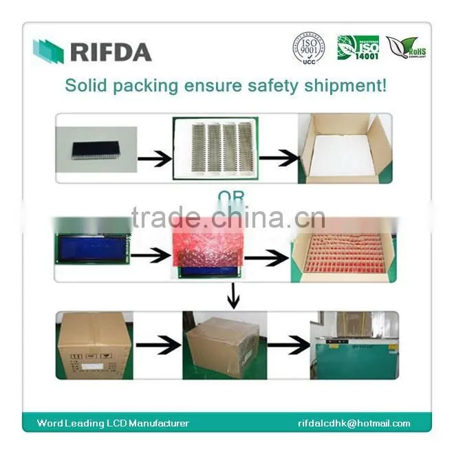 COB type 128x64 dot matrix graphic lcd display