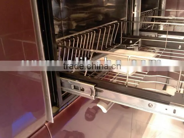 Heavy duty under mount drawer slides