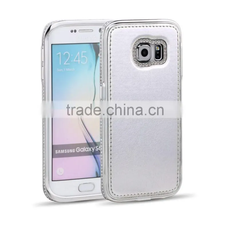 Best Price Leather Phone Case for Samsung S6 Edge