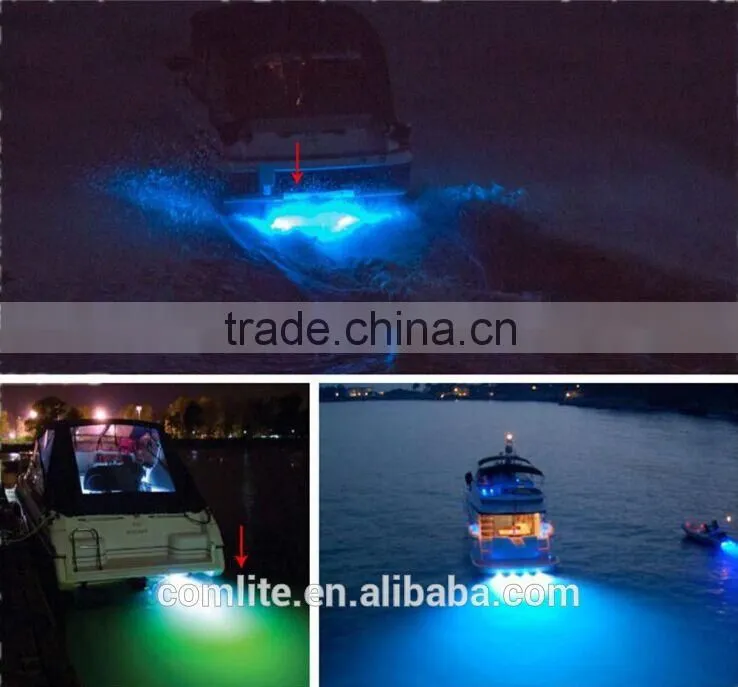 27W red blue green boat yacht marine underwater LED light