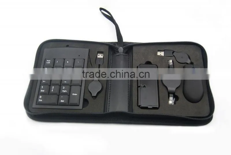 Hot USB Tool Kits included Mouse USB Hub Keypad Cable Earphone
