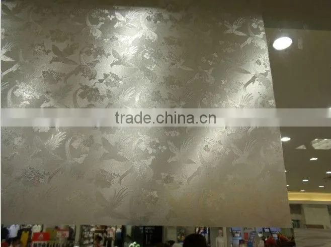Adhesive PVC decorative film/foils for Glass window 9029