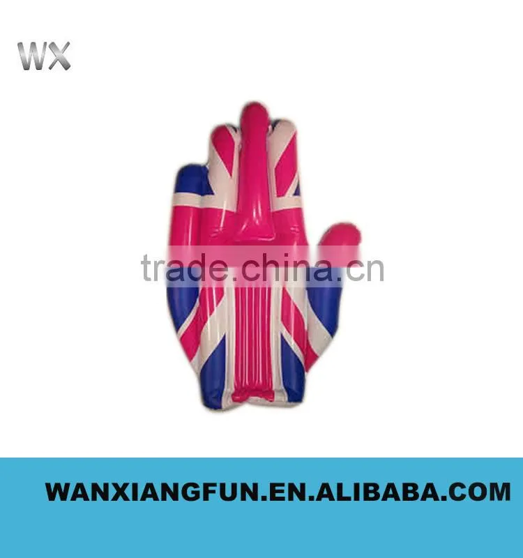 2016 latest pvc inflatable mini cheer bat for promotion