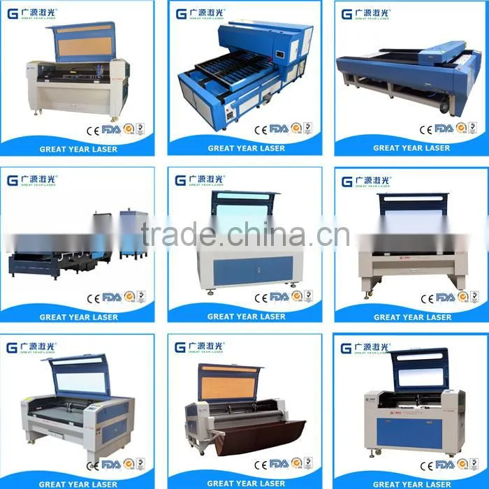 Excellent laser cutting machine, GY-1390T for Acrylic ,organic glass, wood,crystal , MDF, etc