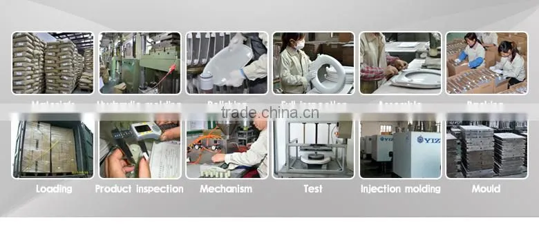 Easy operated automatic toilet seat for elderly