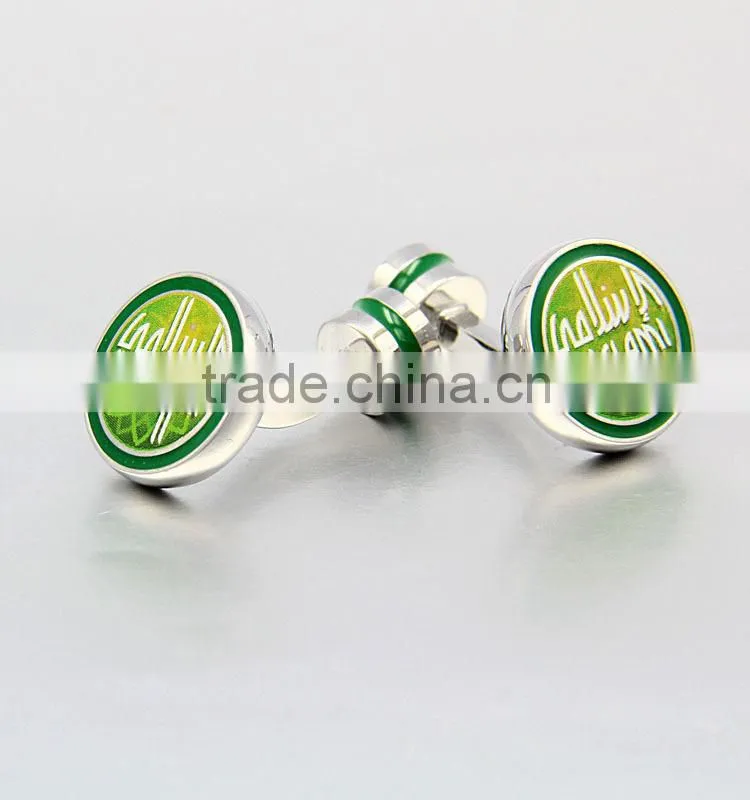 2015 latest design stainless steel jewelry findings fashion design mens cuff link sets for motorcycle