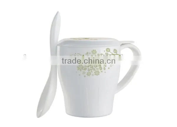PLA coffee mug, eco-friendly coffee mug , white coffee mug can be customized