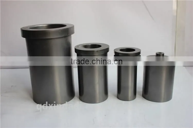 graphite crucible for melting metal