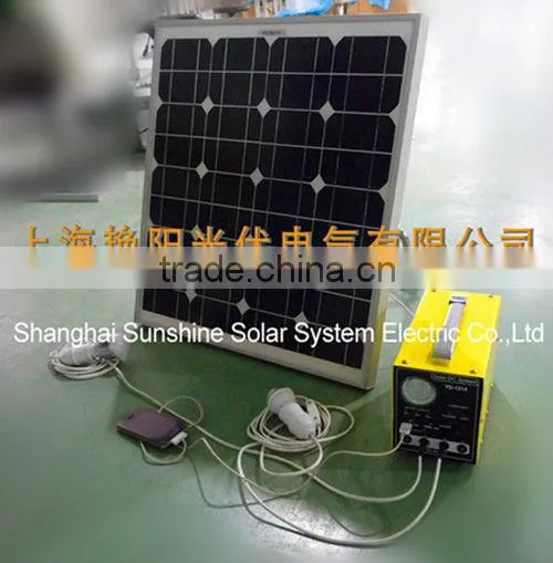 Solar Home System for Fan/Lamp/TV