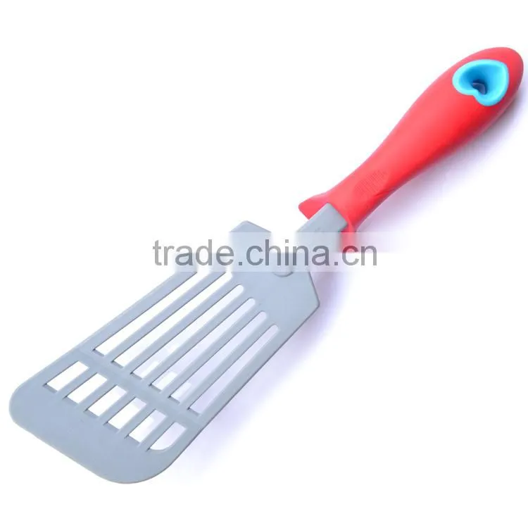 nylon plastic cutlery skimmer with standing handle