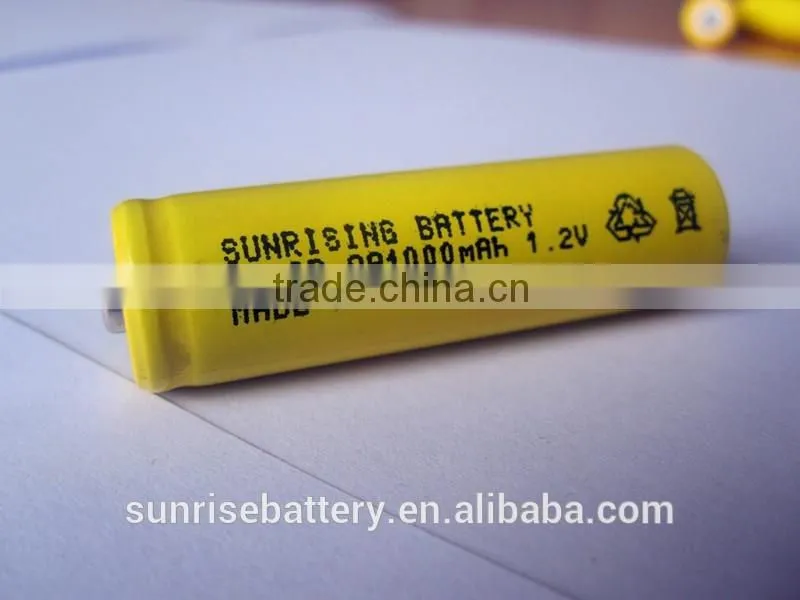 1.2V NI-CD AA1000mAh recharge battery