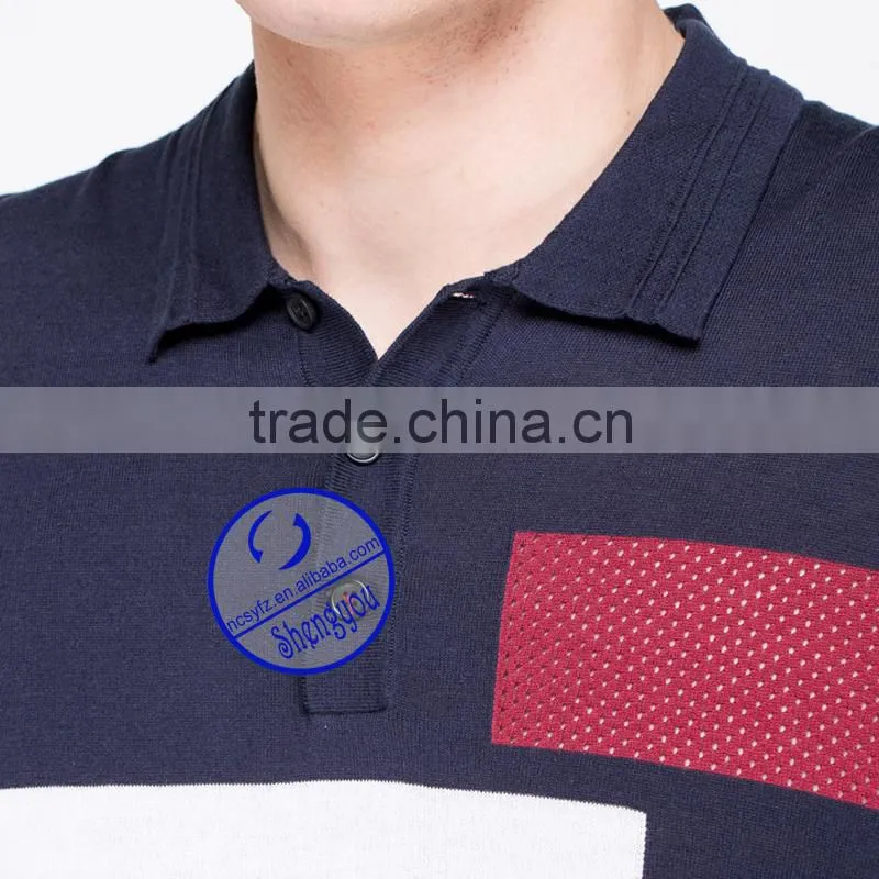 2015 Cotton Sport Top, Quality Man's Clothing, Short Sleeve Mens Polo Shirt