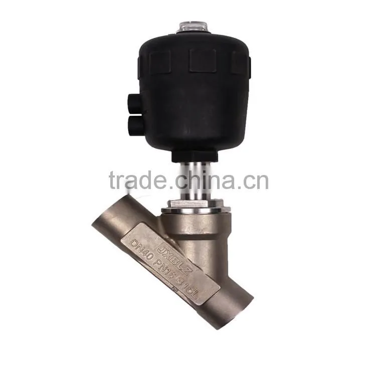 hydrant pneumatic angle seat valve stainless steel angle seat valve renewable seat valves