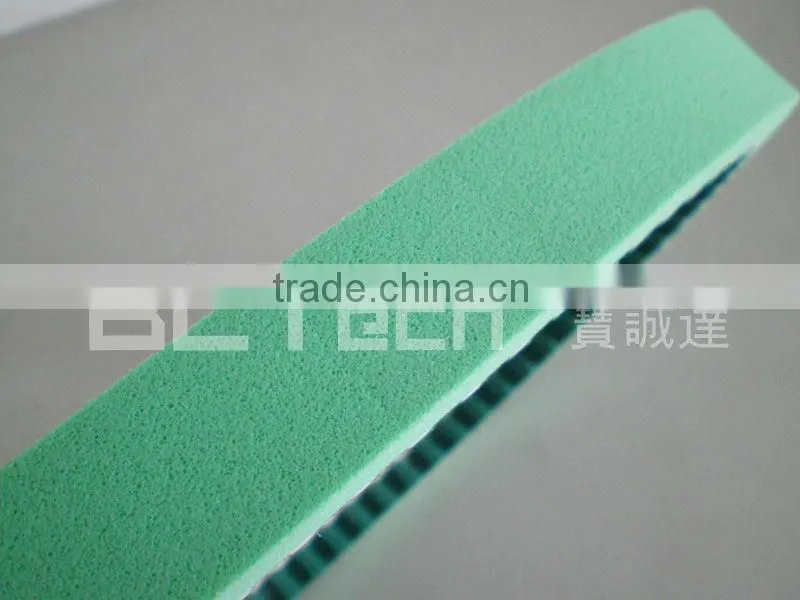 PU Timing Belt With Guide Belt&Green Sponge/Foam