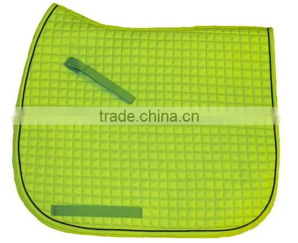 Polycotton square quilted Dressage Saddle Pad
