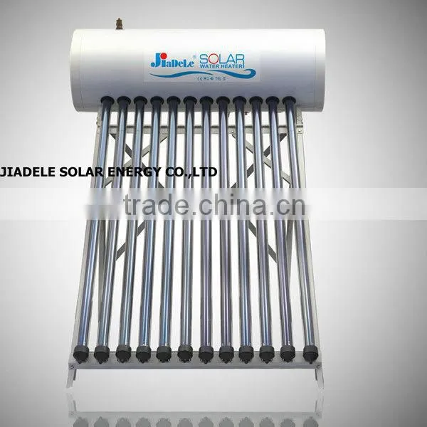 pressurized solar water heater