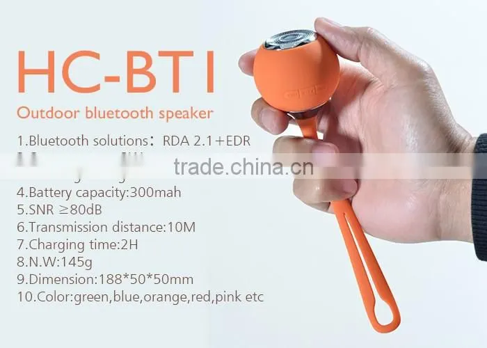 2016 New Arrival Portable bluetooth speaker waterproof k3 usb bluetooth speaker