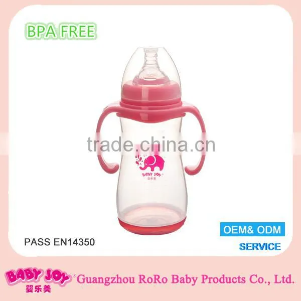 FDA AND FOOD GRADE FACTORY PLASTIC PP BABY FEEDING BOTTLE