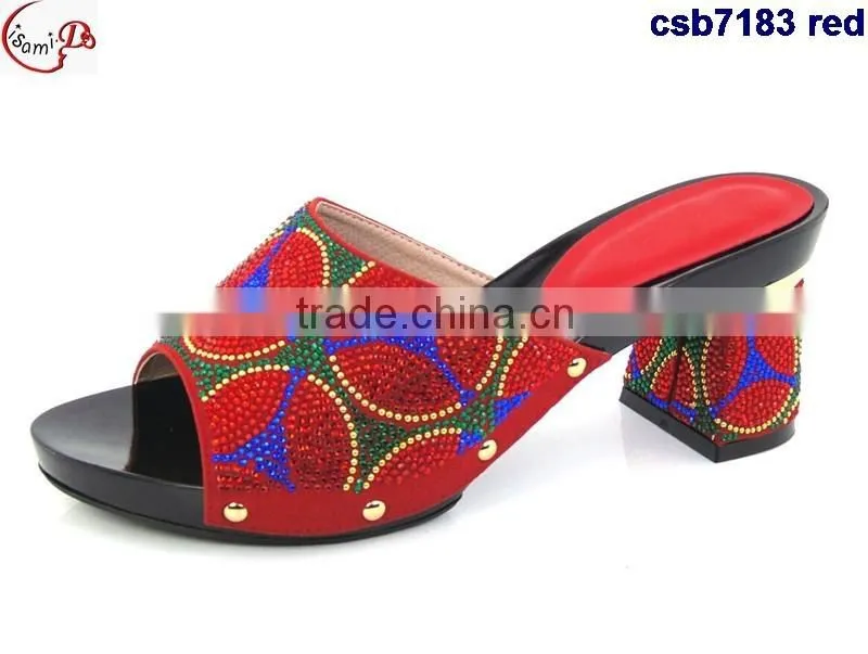 CSB7198 Chowleedee 2016 the latest fashion woman italy style high heel sandal shoes