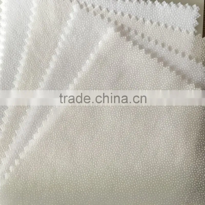 Nonwoven fusible interling fabric 8525 China wholesale factory price interlining fabric