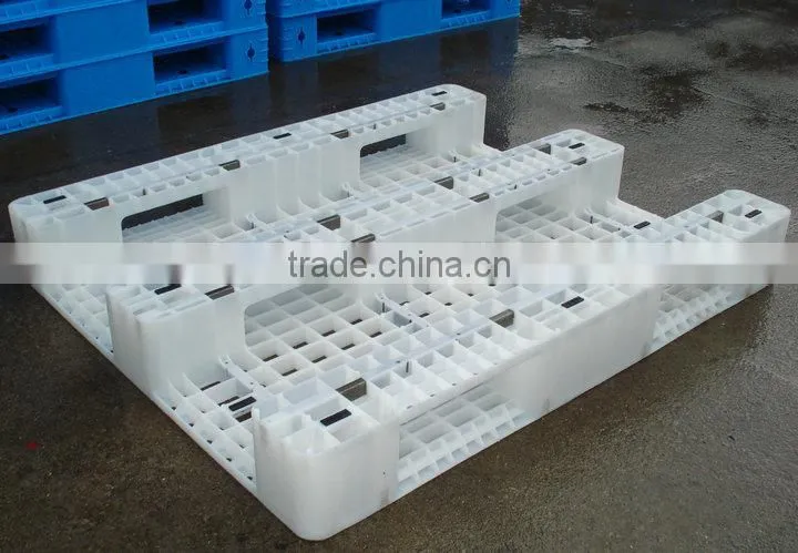 Plastic single face hdpe recycled shipping used euro pallet