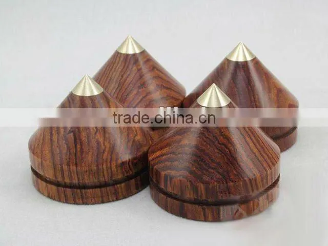 Red Sandalwood Isolation Feet + Red Sandalwood Base Plates HT2
