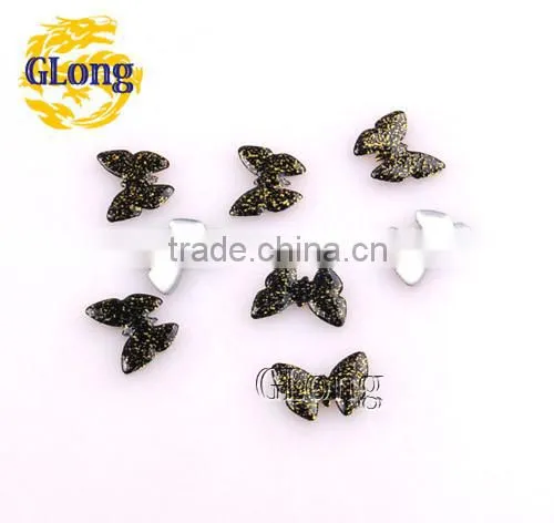 10*13mm Hot Fix Iron-on Nailhead Butterfly Aluminum With Irregular Spots DIY For Bag Shoe Phone Case Garment #GT093A-13P(Mix-s)