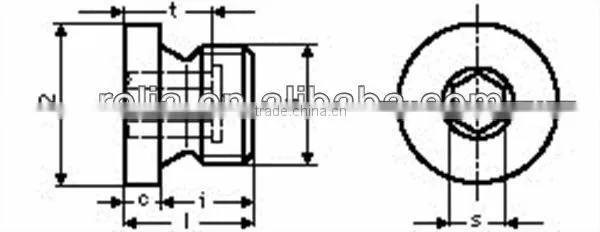DIN908,Hexagon Socket Oil Pipe Plugs,Hexagon Socket Screw Plugs