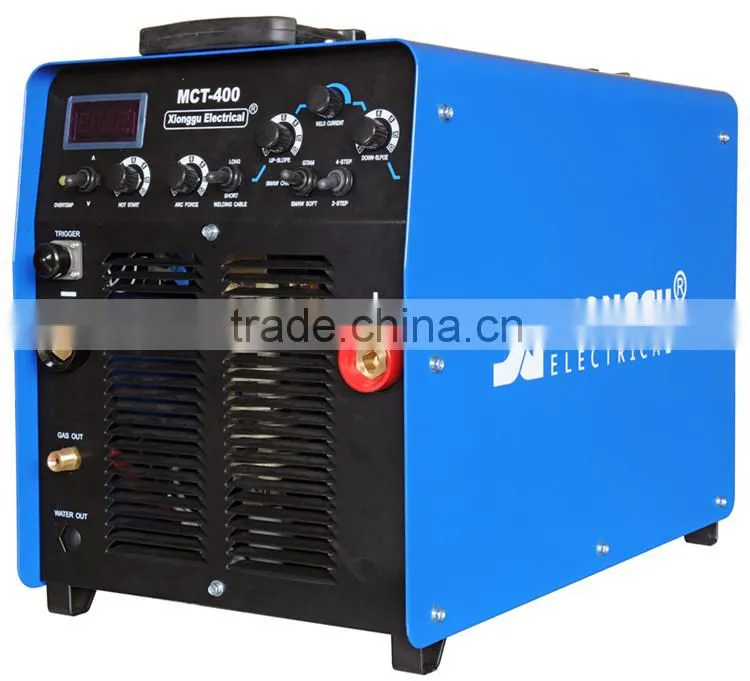 Xionggu MCT-400 IGBT Inverter TIG Welder GTAW(TIG) SMAW CRISP(PIPE) SMAW SOFT(STICK)