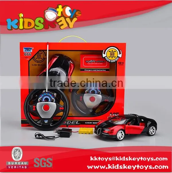 wholesale 1:16 simulation steering wheel remote control car kids electric cars for 10 year olds