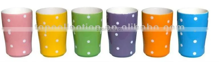 5PCS Ceramic blue bathroom sets