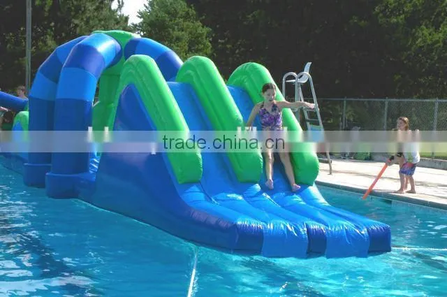 2014 hot sale normal 26ft by 14ft inflatable water obstacles