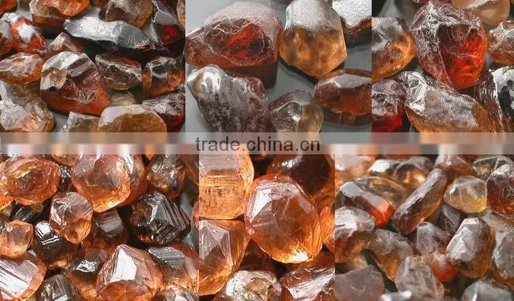 Super quality Crazy Selling garnet color cubic zirconia gemstone