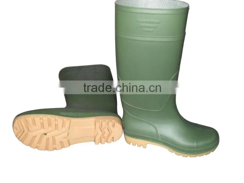 pvc gum boots without steel toe,wellington boots,rain shoes