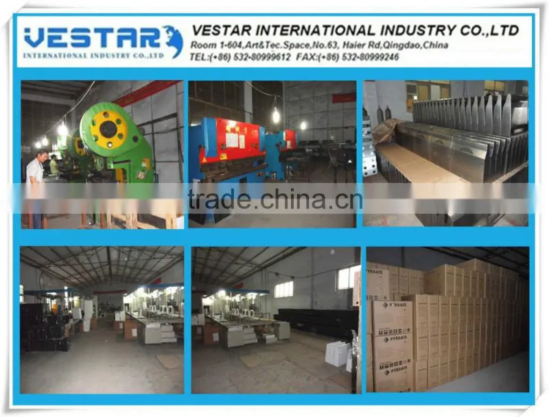 Vestar 60cm baffle filter chimney cooker hood for sale