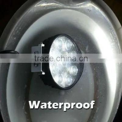 Square Off Road High Power 27W LED Work Light Lamp for ATV Jeep 4x4 Tractor
