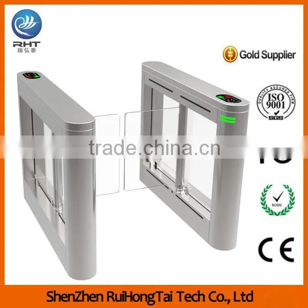 Supermarket Mechanical turnstile barrier swing gate