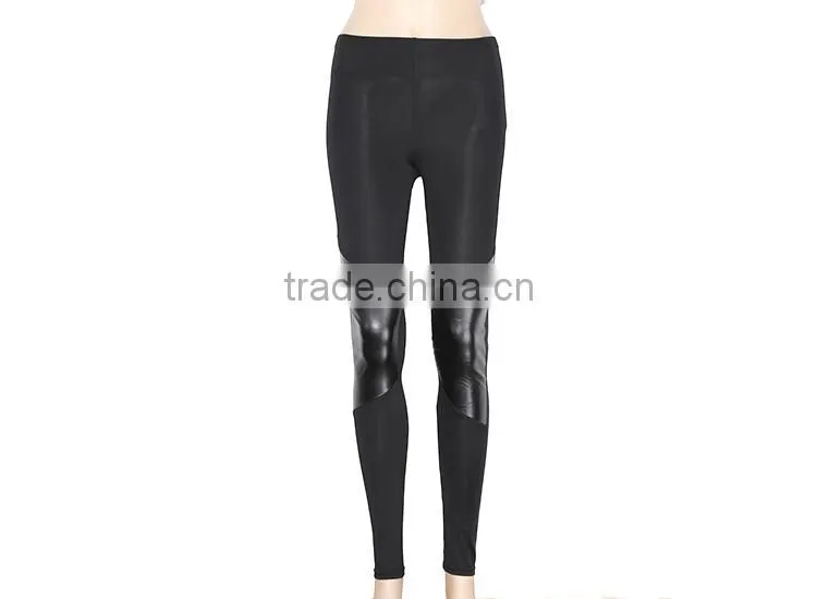 China Supplier Leather Pantyhose sexy ladies leggings sex photo