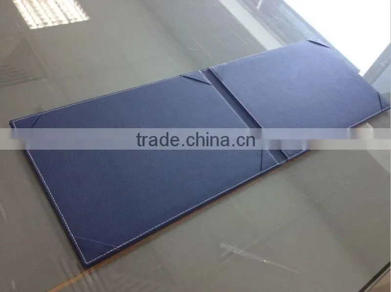 High Quality A4 Leather Diploma Holder, Certificate Folder with Leather Cover