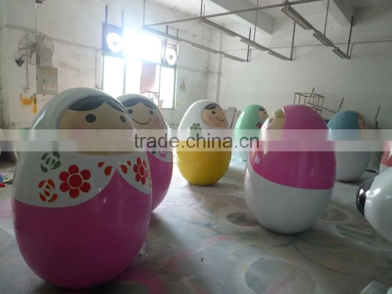 resin cartoon festival decoration sculpture