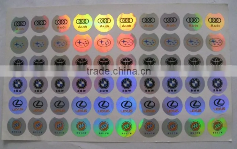 security custom hologram label tag sticker
