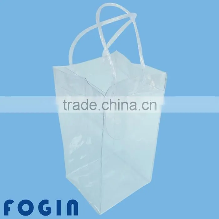 Transparent PVC ice cube bag