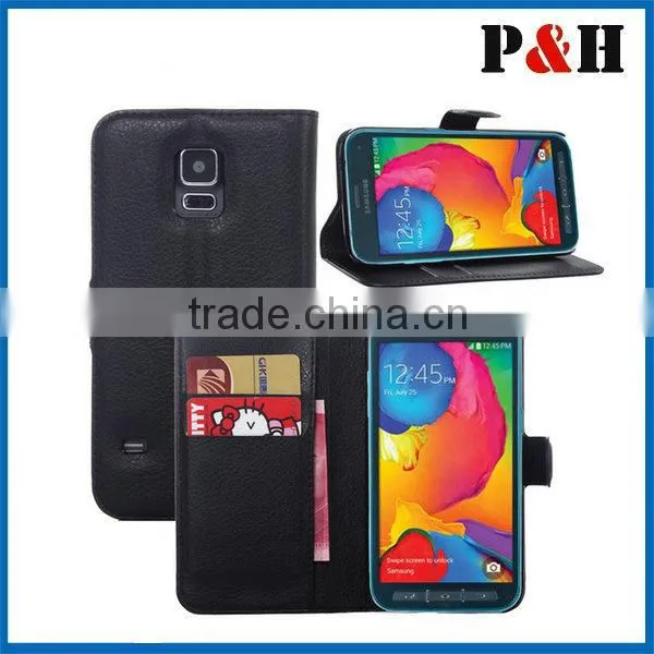 New Book Flip Leather Wallet Case For Samsung Galaxy S5