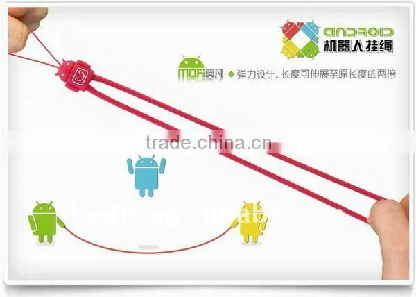 Silicone fashional custom Google Android robot strap