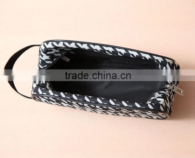 Hot Sales New Unisex Plaid Makeup Wash Bag